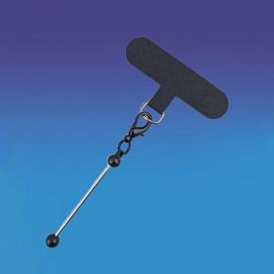 비즈팡 [BG-21-09]핸꾸 핸드폰꾸미기재료 폰홀더핸꾸올인원 11.5cm (블랙) ,1개